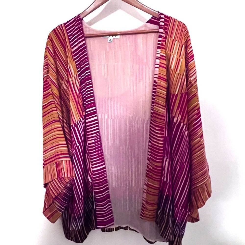 CAbi Style 247 Open Kimono Top - Picture 5 of 11